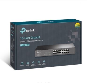 сетевой шнур: Коммутатор TP-Link TL-SG1016D Все 16 портов коммутатора являются