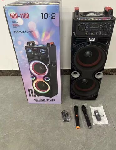колонка жбл бумбокс: 🔊 В аренду NDR-1100 Bluetooth Speaker (6000W) Идеальная колонка для