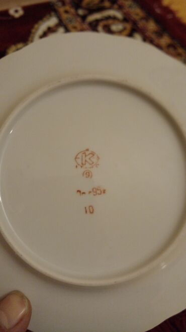 Boşqablar: Boşqablar, rəng - Ağ, Farfor — 4