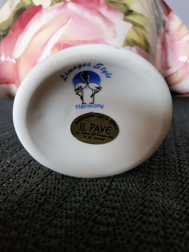 Ostalo posuđe: Korpa nova,vintaz,bombonijera Limonz stil Harmony. Porcelanska — 16