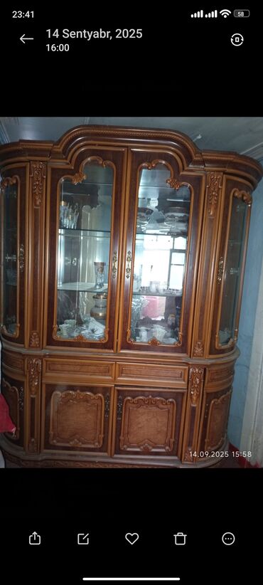 Dolablar: İşlənmiş, Açılan, 6 qapı Düz dolab, Mətbəx dolabı, Azərbaycan — 2