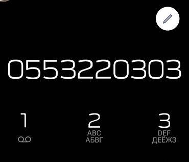 Satılır xüsusi mobil nömrə: **055 322 03 03** Nagdi 300,kreditle ilkin lalafo.az -da Satılır xüsusi mobil nömrə: **055 322 03 03** Nagdi 300,kreditle ilkin
