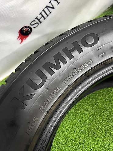 чёрные зимние: Шины 255 / 55 / R 19, Зима, Б/у, Комплект, Внедорожные (АТ/МТ), Корея, Kumho — 8