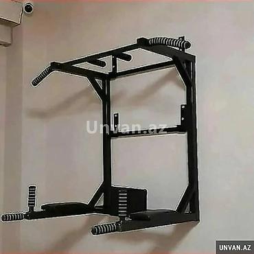 İdman və istirahət: Çoxfunksiyalı turnik və dip stansiyası - Ev və fitnes zalı üçün — 3