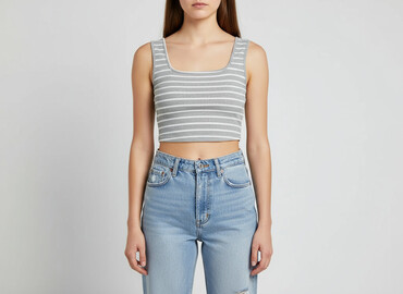 koszulka armani zalando: Shein, Топ жіночий, розмір M