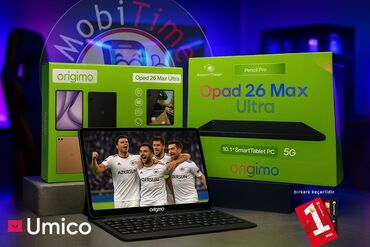 f10 planşet: Origimo Opad 26 max ultra. İstifadəsi: Təhsil Şəbəkəsi: WiFi, GSM