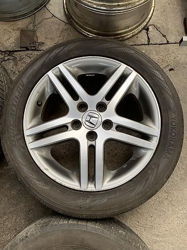 r19 24545: Колеса в сборе 215 / 55 / R 17, Лето, Б/у, Комплект, Легковые, Литые, отверстий - 5 — 5