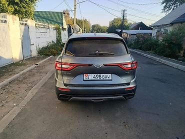 Renault Samsung: Кроссовер Renault Samsung QM6 (QM6 на шильдике), серый металл — 3