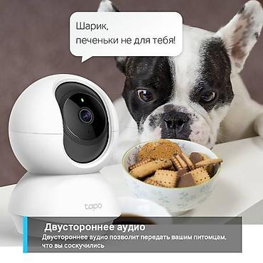 logitech 920: Домашняя поворотная Wi‑Fi камера Tapo C210 Высокая чёткость — 6