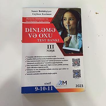 Testlər: Məhsul: “Dinləmə və Oxu – Test Bankı” (III nəşr) Müəlliflər: Samir — 1