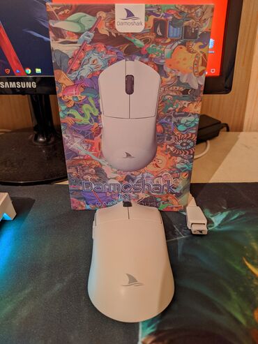 Компьютерные мышки: Продаю мышку Darmoshark m3, беспроводная мышка работает