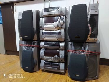 акустические системы mee audio колонка в виде собак: Продаю недорого верхний Panasonic Twin Woofer музыкальный центр есть