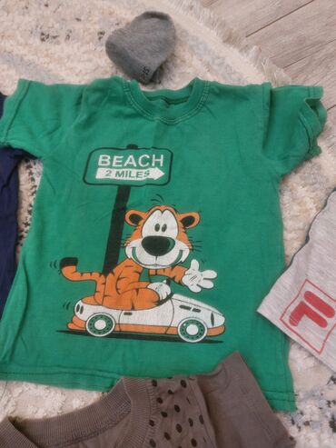 Cinslər və şalvarlar: Uşaq üçün denim şalvar dəsti - 4 fərqli model: 1) Tünd mavi, yarı — 16