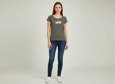 koszulka polo robocza: T-shirt damski, rozmiar XS