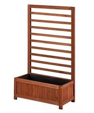 Žardinjere: Parkside drvena saksija sa rešetkom (Planter with Trellis) - — 10