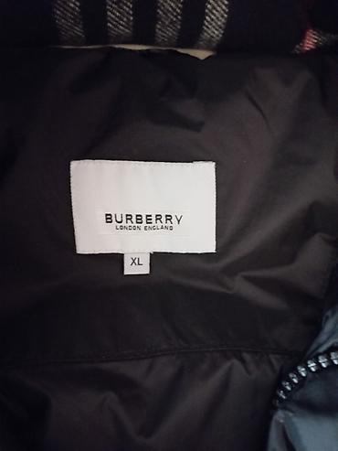 pull and: Мужская куртка, XL, Burberry, Б/у, цвет - Черный, Самовывоз — 2