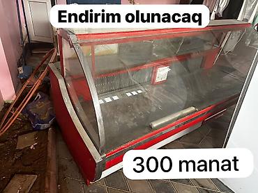 banka satisi toptan: Soyuducu vitrin – 300 manat - Ön şüşəli, vitrin tipli soyuducu tezgah — 1