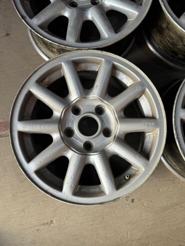 Диски: Литые Диски R 15 Audi, Комплект, отверстий - 5, Б/у — 8