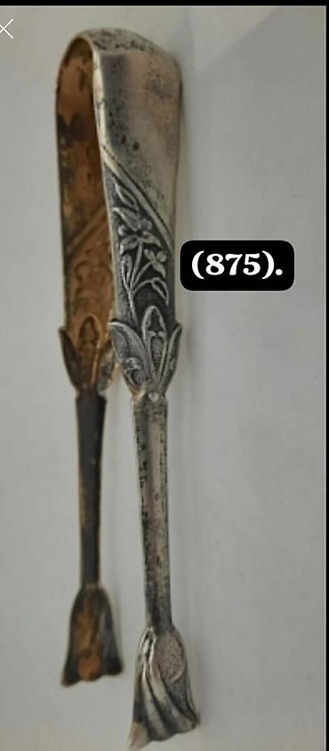 peyğənbər çiçəyi: Çay dəsti, rəng - Gümüşü, Metal — 3