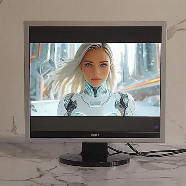 Мониторы: Монитор, AOC, Б/у, LCD, 19" - 20" — 12