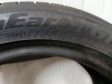 Транспорт: Шины 205 / 50 / R 17, Лето, Б/у, 1 шт, Легковые, Япония, Yokohama — 2