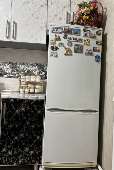 Холодильники: Холодильник Atlant, Б/у, Side-By-Side (двухдверный), 60 * 160 *