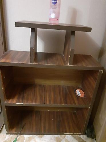 Rəflər: Taxta rəf/dolap - Material: ağac teksturalı laminat lövhə - Rəng — 2