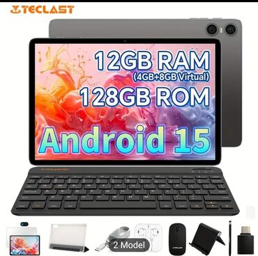 manitor android: Teclast Android planşet – Model: P30T - Sistem: Android 15 - Yaddaş