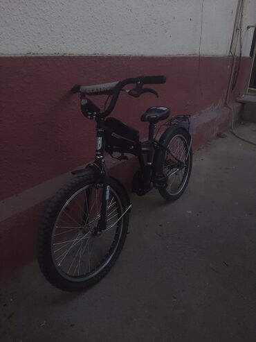 велосипет: Uşaq/yay gəzintiləri üçün şəhər/trek tipli velosiped - Rəng: qara -