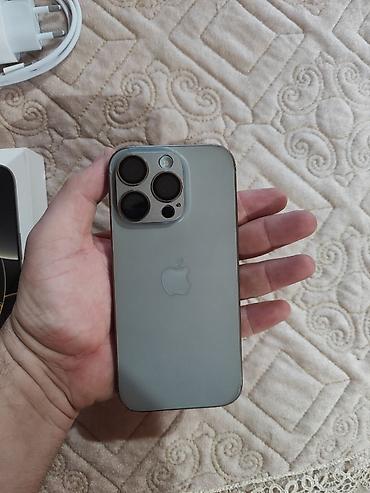 iphone max: IPhone 16 Pro, 256 GB, Natural Titanium, Barmaq izi, Face ID — 10