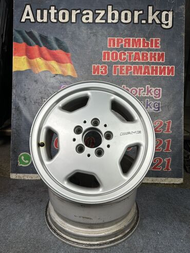 диски амг мерседес: Литые Диски R 15 AMG, 1 шт, отверстий - 5, Б/у