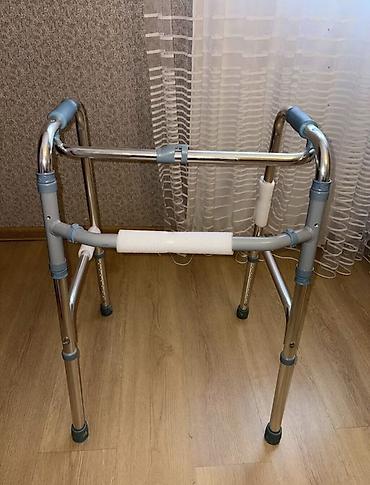 əsa: Yüngül alüminium gəzinti çərçivəsi (walker) Yurutec teze istifade — 3