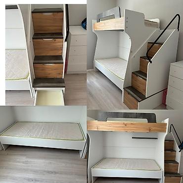 Digər mebel: Aynurgunrsİki mərtəbəli çarpayı.matras daxil 500 manat.(allnıb1400) — 1