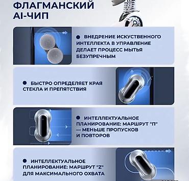 Другая техника для уборки: Робот мойщик окон X11 Pro Window Cleaning Robot Бишкек — — 2
