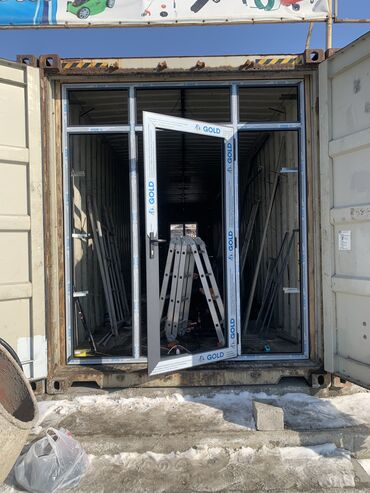 Пластиковые окна на заказ: Окна окна двери двери на заказ Бишкек Алюминиевые на заказ Бишкек — 11