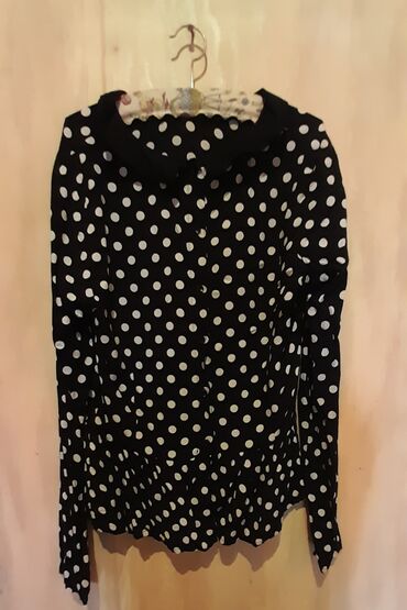 orsay bluze: One size, Dots, color - Black