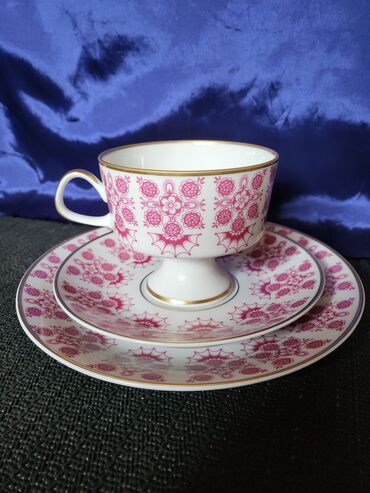 Kuhinjski setovi: Set Lichte porcelan Istocna Nemacka 70te god. Nemacki set radjen — 2