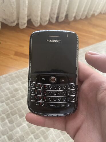 telefon ehtiyyat hissələri: Blackberry Bold 9000, цвет - Черный, Кнопочный