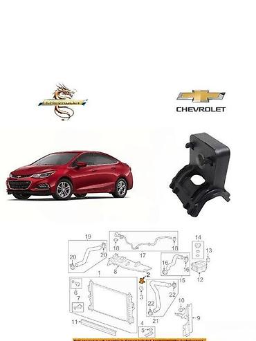 cruz radiator: Chevrolet Cruze 2017 il, Yeni — 1