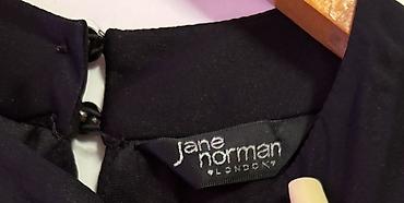 qış ucun donlar: Jane Norman London qadın paltarı - Rəng: qara - Stil: qolsuz, halter — 3