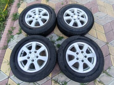 шины зимние на 14: Литые Диски R 16 Mercedes-Benz, Комплект, отверстий - 5, Б/у