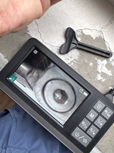 Другая автоэлектроника: Эндоскоп с монитором Кабель 3 метра Две камеры, прямая и боковая — 6