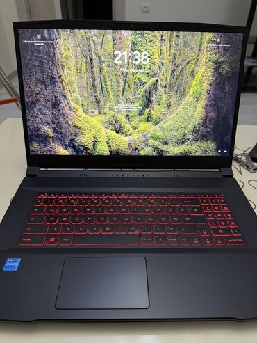 Huawei: MSI oyun noutbuku - Ekran: 17.3"4K (1920x1080), nazik çərçivəli panel