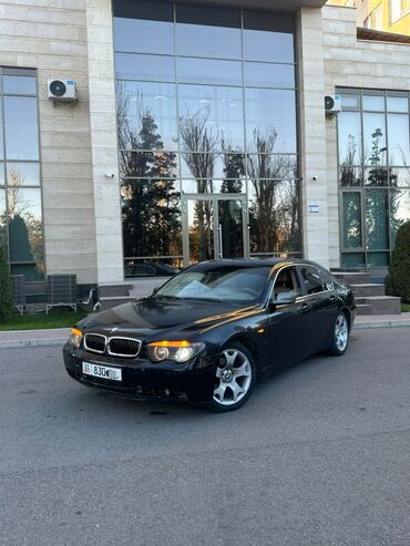 BMW: BMW 7 series: 2002 г., 4.4 л, Автомат, Бензин, Седан