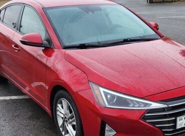Коммерческий транспорт: Hyundai Elantra: 2 л | 2019 г. Седан