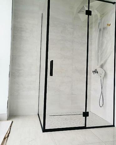 Душевые перегородки и ограждения: 🚿 Душевые перегородки из закаленного стекла 8 мм Изготавливаем — 4