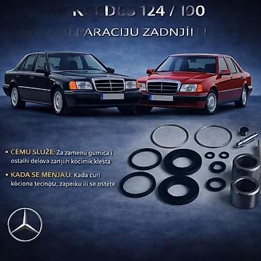 SET ZA REPARACIJU KLESTA MERCEDES 124 190 ZADNJA SET | set za