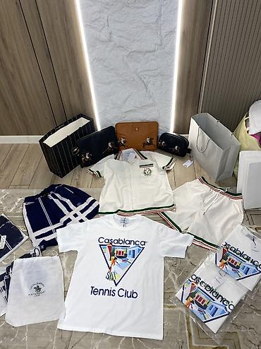 сумка унисекс: Брендовые вещи на лето 🌞 •футболки Casa blanca 1500 сом •шорты — 1