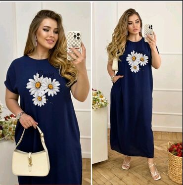 Haljine: Nove letnje pamučne haljine🌸
XL,2XL,3XL,4XL,5XL,6XL 🌸3400 din