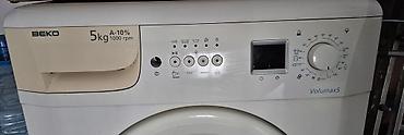 Бытовая техника: Beko Volumax5 ön yükləməli paltaryuyan maşın - Yük tutumu: 5 kq - — 5